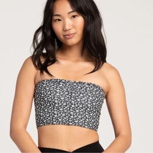 Tilly’s x Full Tilt Floral Print Cinch Womens Tube Top l XL